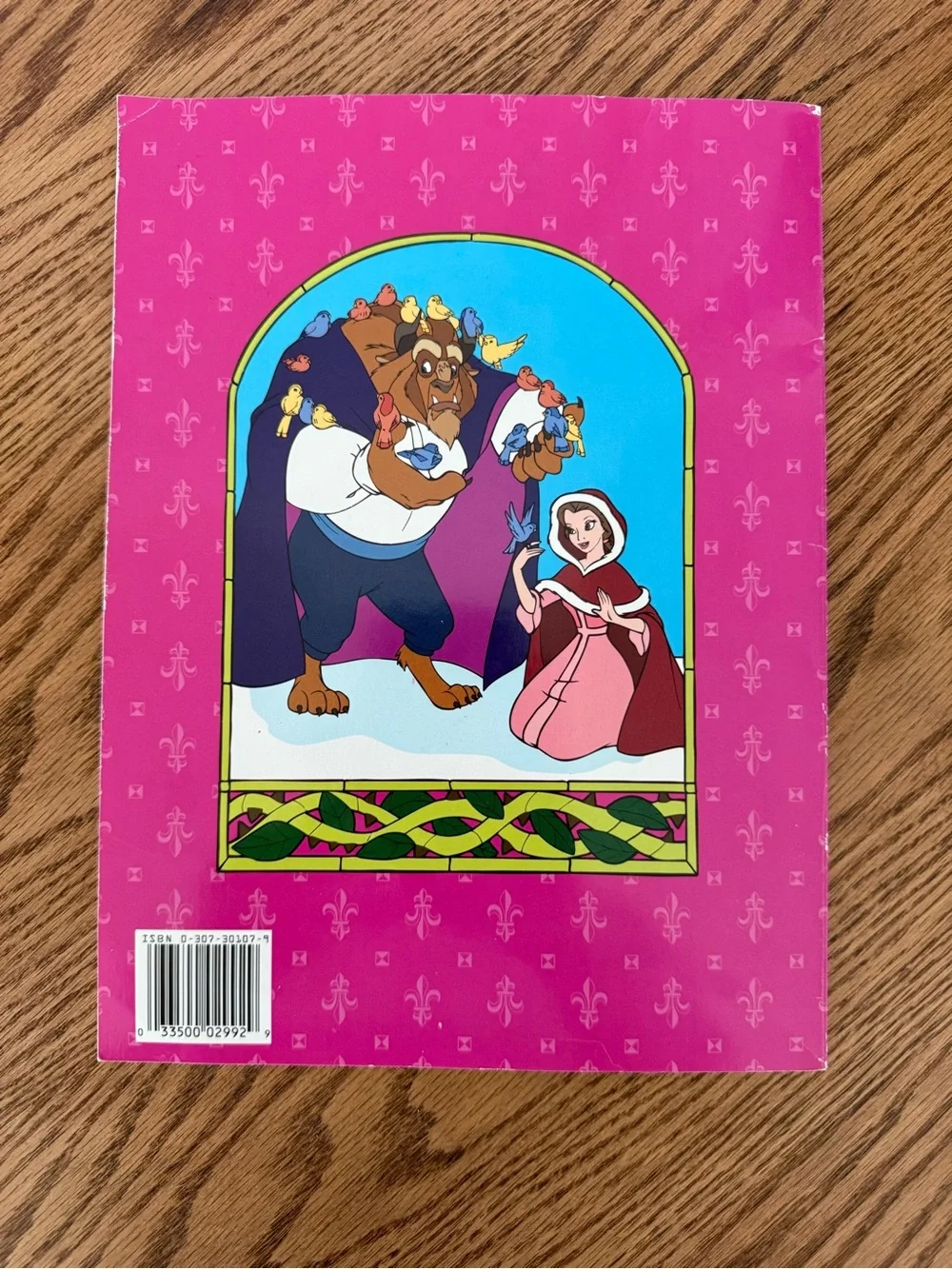 Vintage 1991 Disney Beauty and the Beast big color and activity book. Never used